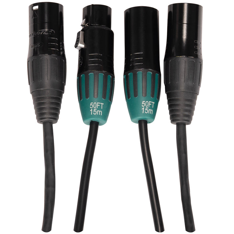 Accu-Cable AC5AXLR-50 - Professional Combo Link Cable
