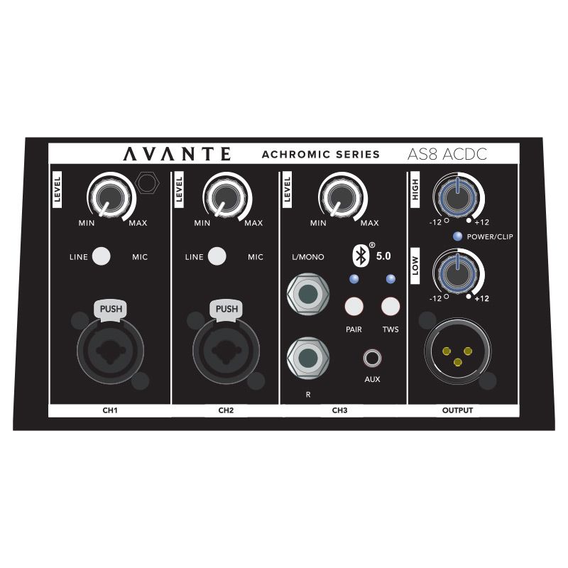 Avante Audio AS8 ACDC-Active Column System