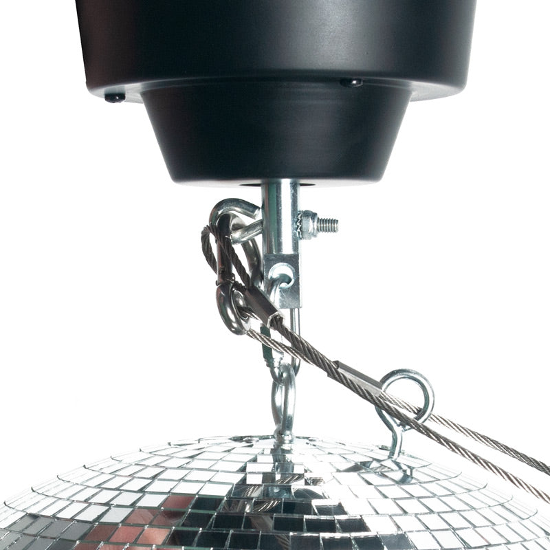 Eliminator MBMDH3 - Heavy-Duty Mirror Ball Motor (Up To 20" Mirror Ball)