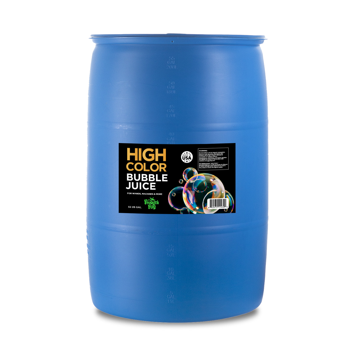 Froggy's Fog - HIGH COLOR Bubble Juice