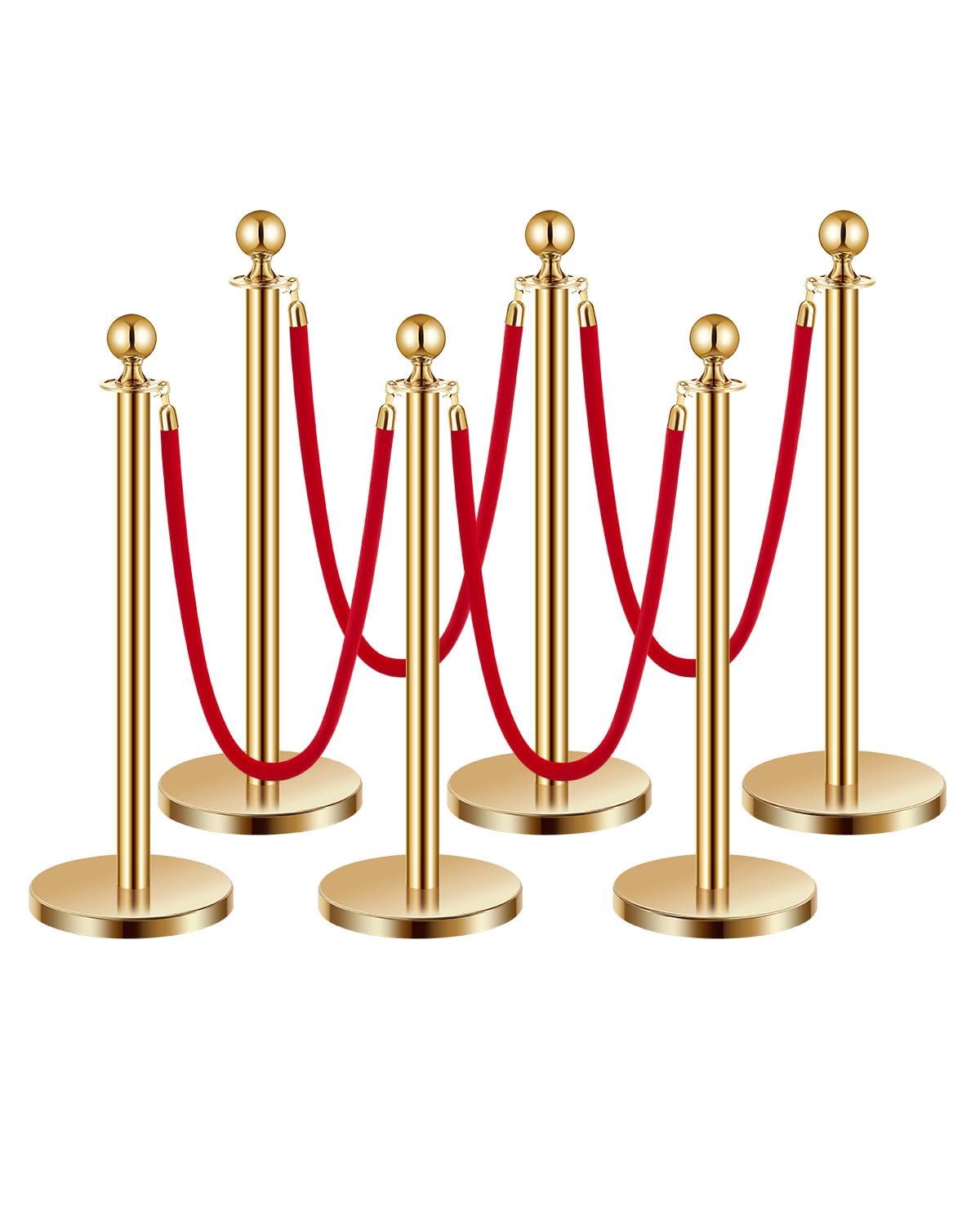 Gold Stanchions