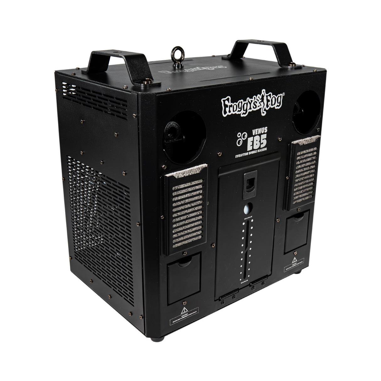 Venus EB5 - Evolutionary Bubble Machine - Nozzle Pipe Technology, Enclosed Fluid Tank, Dual Wands - DMX