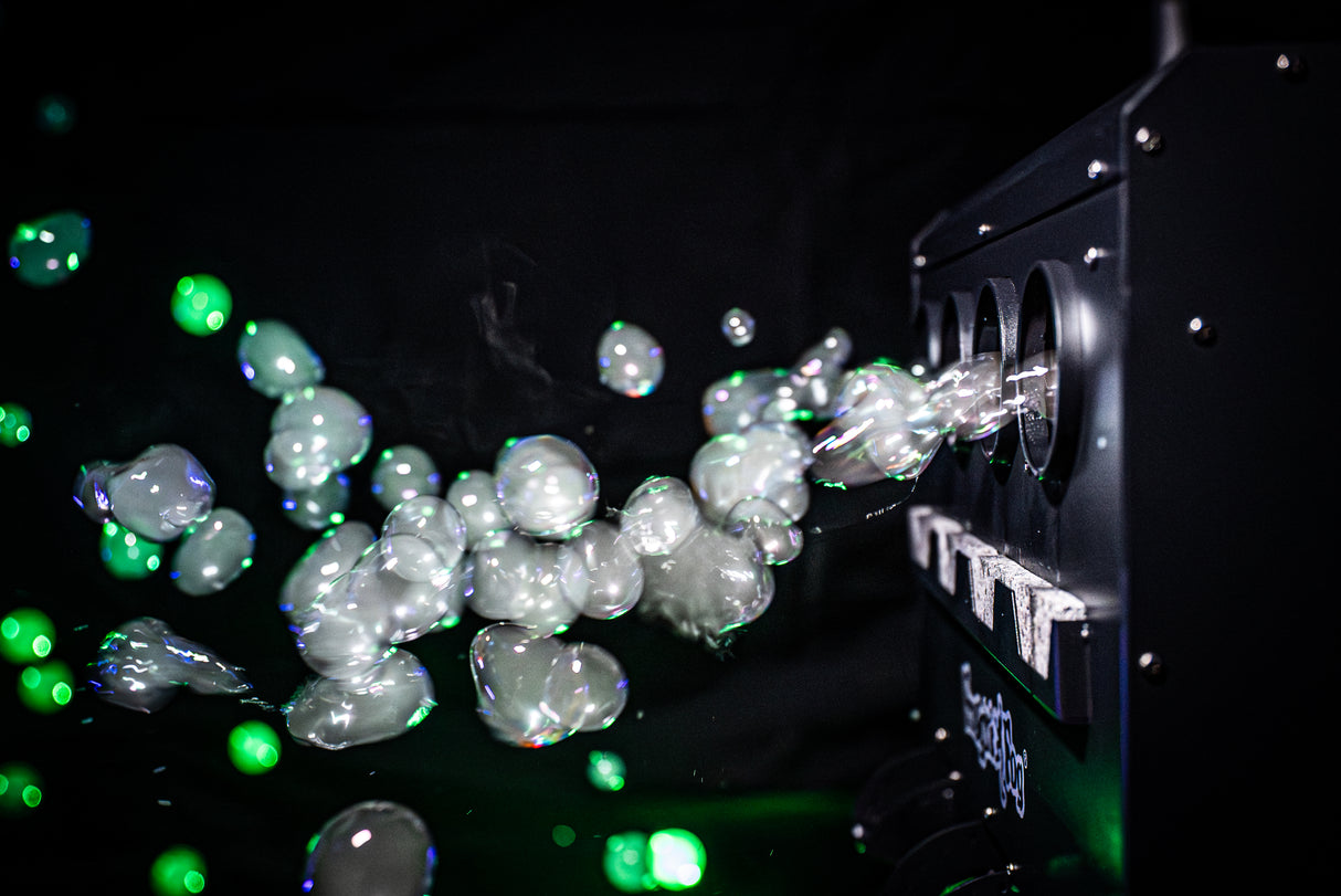 Fobbles F8 Pro - Professional Bubble Fogger - DMX - 4 Machines in 1 (Fog, Haze, Bubbles, Fog Bubbles)