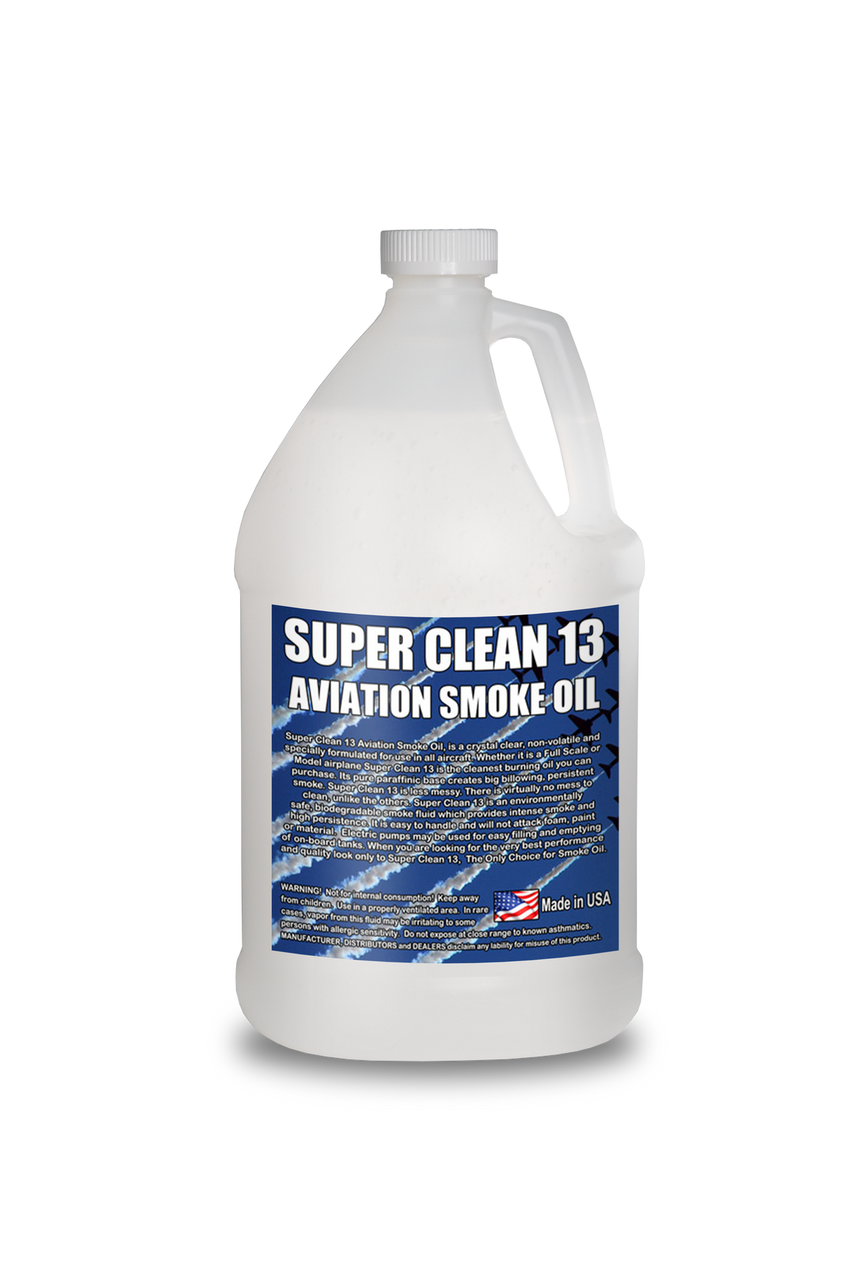 Super*Clean 13 Aviation Smoke Oil - Exact Spec Match to: Texaco Canopus 13 and Shell Vitrea 13