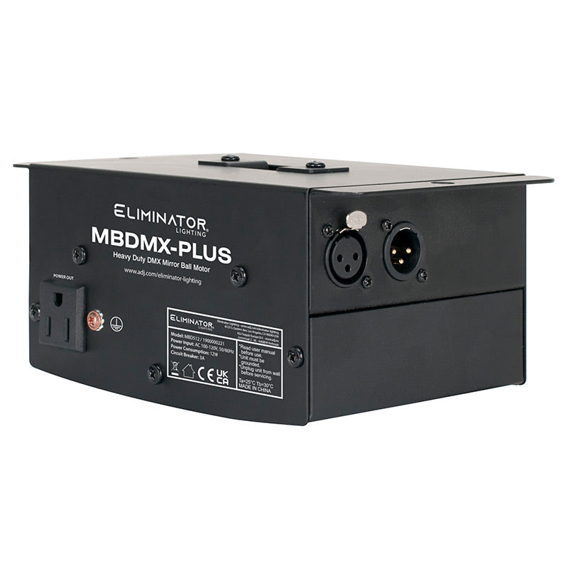 Eliminator MBDMX-PLUS - DMX Control Of Mirror Balls Up To 20"
