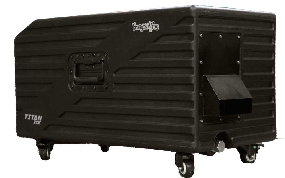 TITAN ICE Ground Fog Machine - DMX - 1700 Watt
