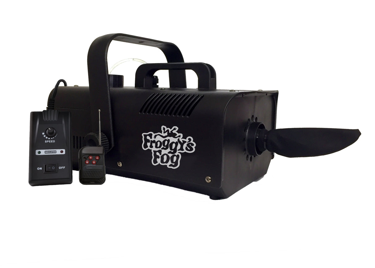 Froggy's Fog - 650 Watt Variable Snow Machine With Wireless Control