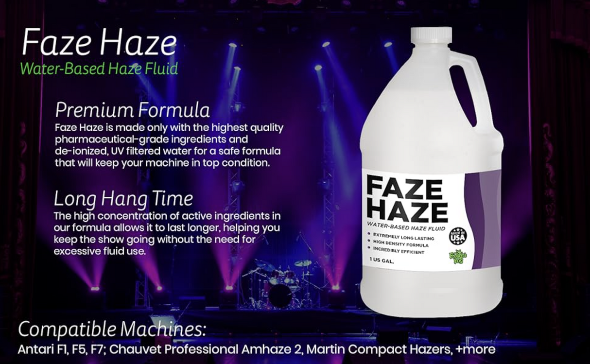 Faze Haze - Professional Water Based Haze Juice