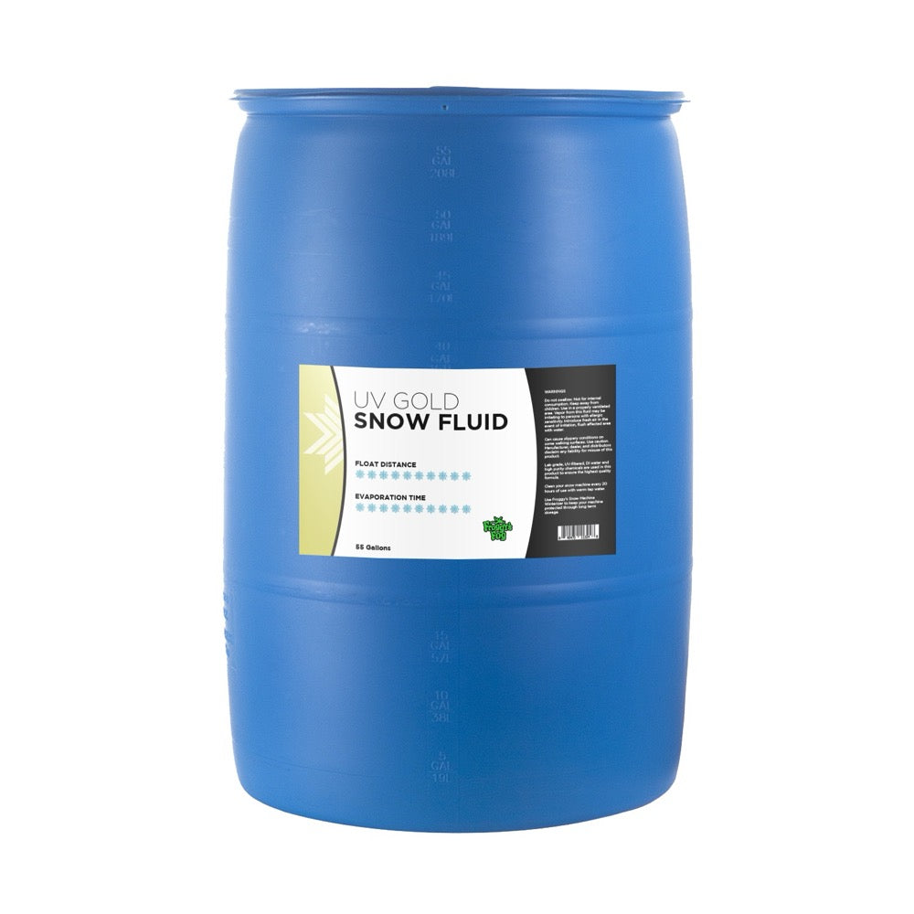 Froggy's Flakes - GOLD UV BLACKLIGHT REACTIVE Snow Juice