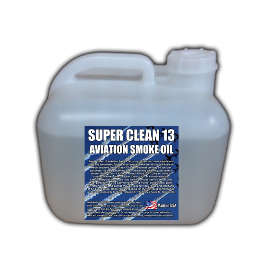 Super*Clean 13 Aviation Smoke Oil - Exact Spec Match to: Texaco Canopus 13 and Shell Vitrea 13
