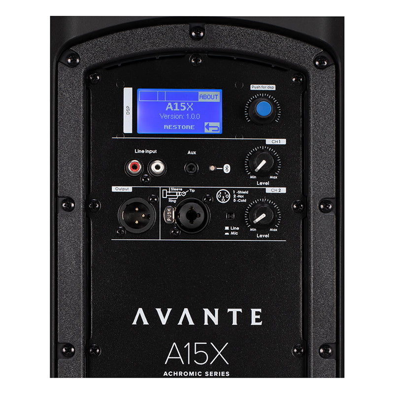 Avante Audio Achromic Series A15X - 2-Way Active Loudspeaker