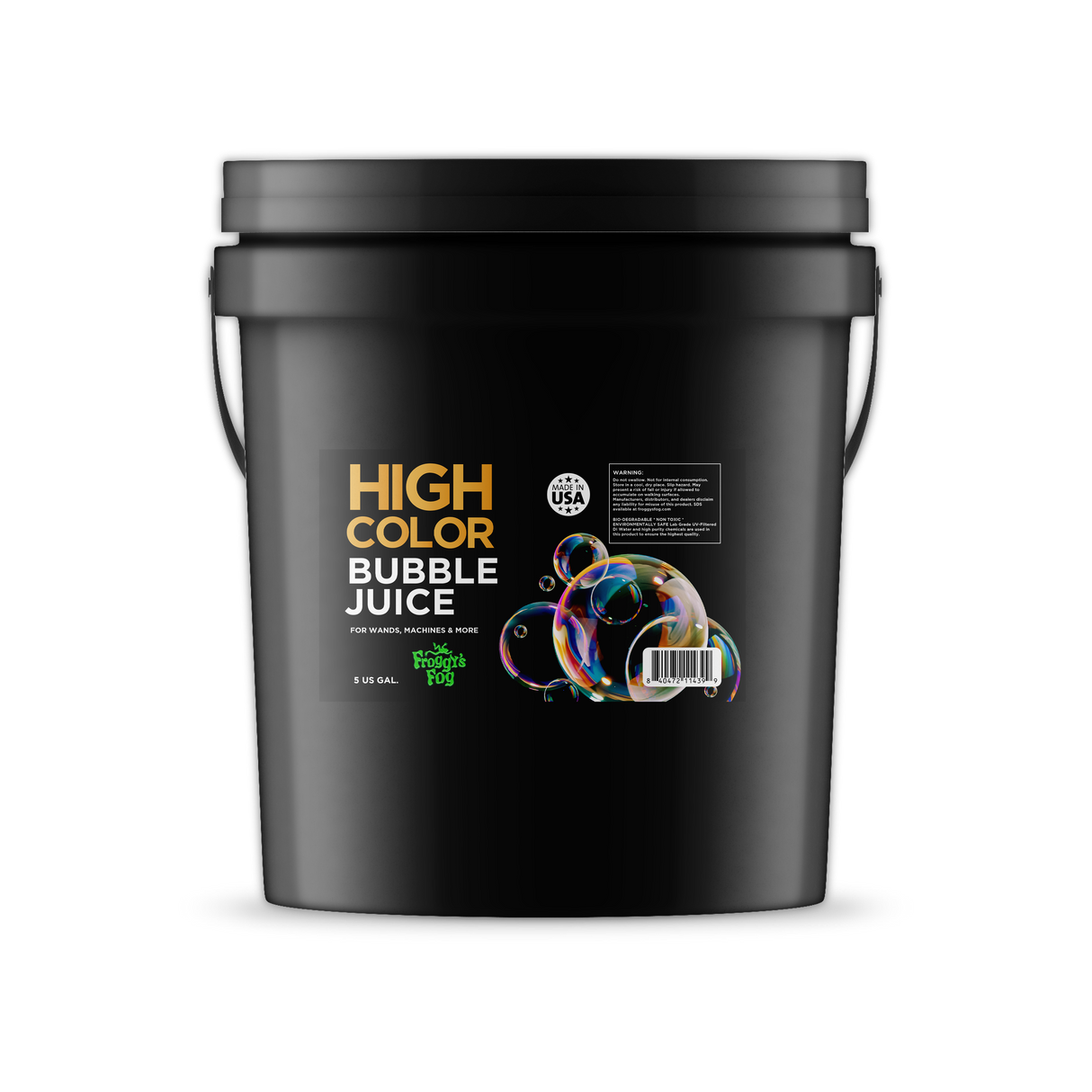 Froggy's Fog - HIGH COLOR Bubble Juice