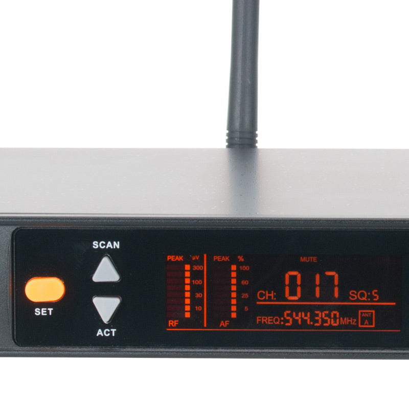 American Audio WM219- ( 2-Channel UHF Wireless Microphone System )