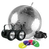 Eliminator M502EL - All-In-One Mirror Ball Kit - 12"