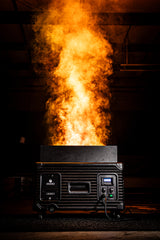 Poseidon Aqua Flame - Ultrasonic Simulated Flame Machine - Multicolored