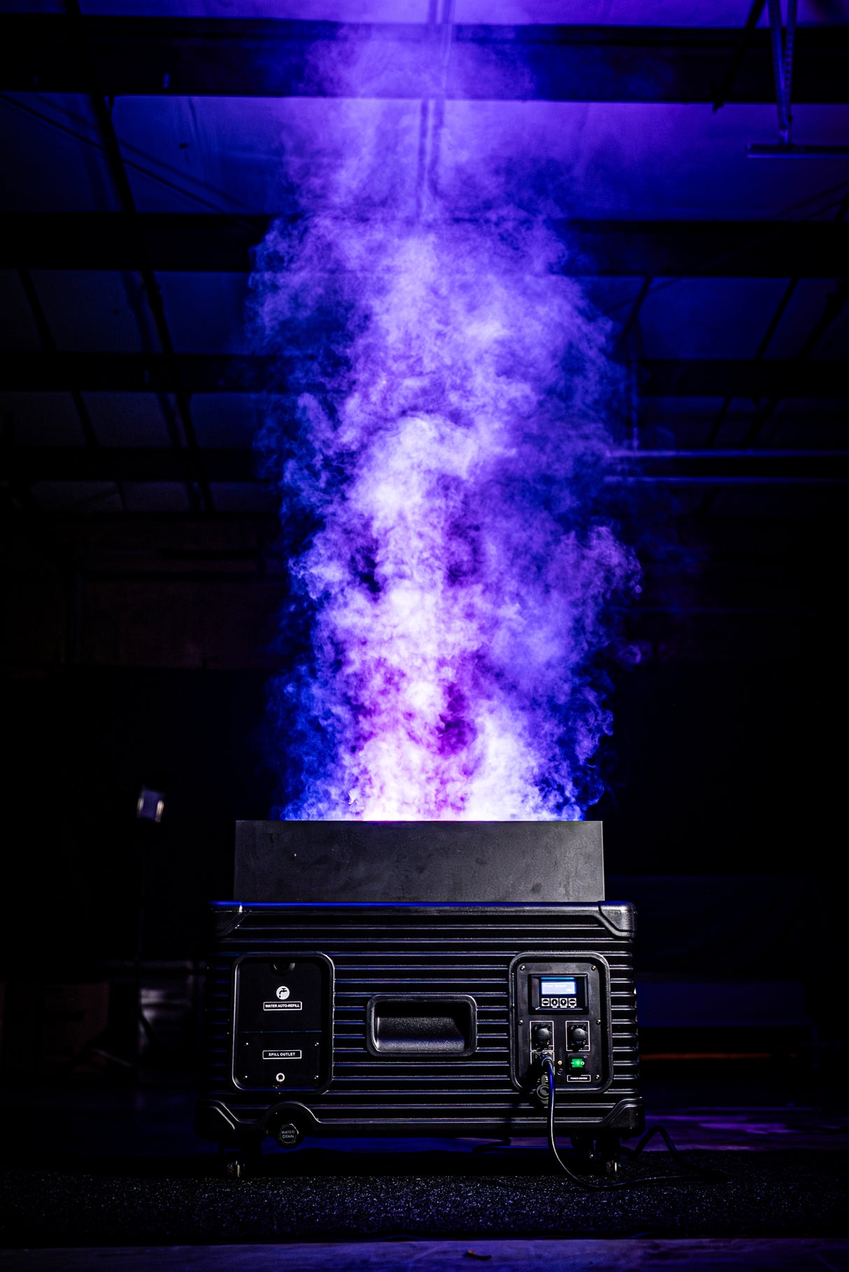 Poseidon Aqua Flame - Ultrasonic Simulated Flame Machine - Multicolored