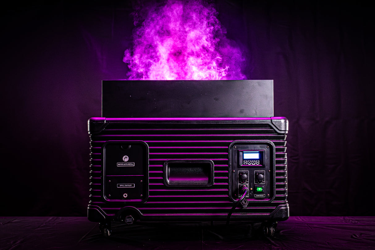 Poseidon Aqua Flame - Ultrasonic Simulated Flame Machine - Multicolored