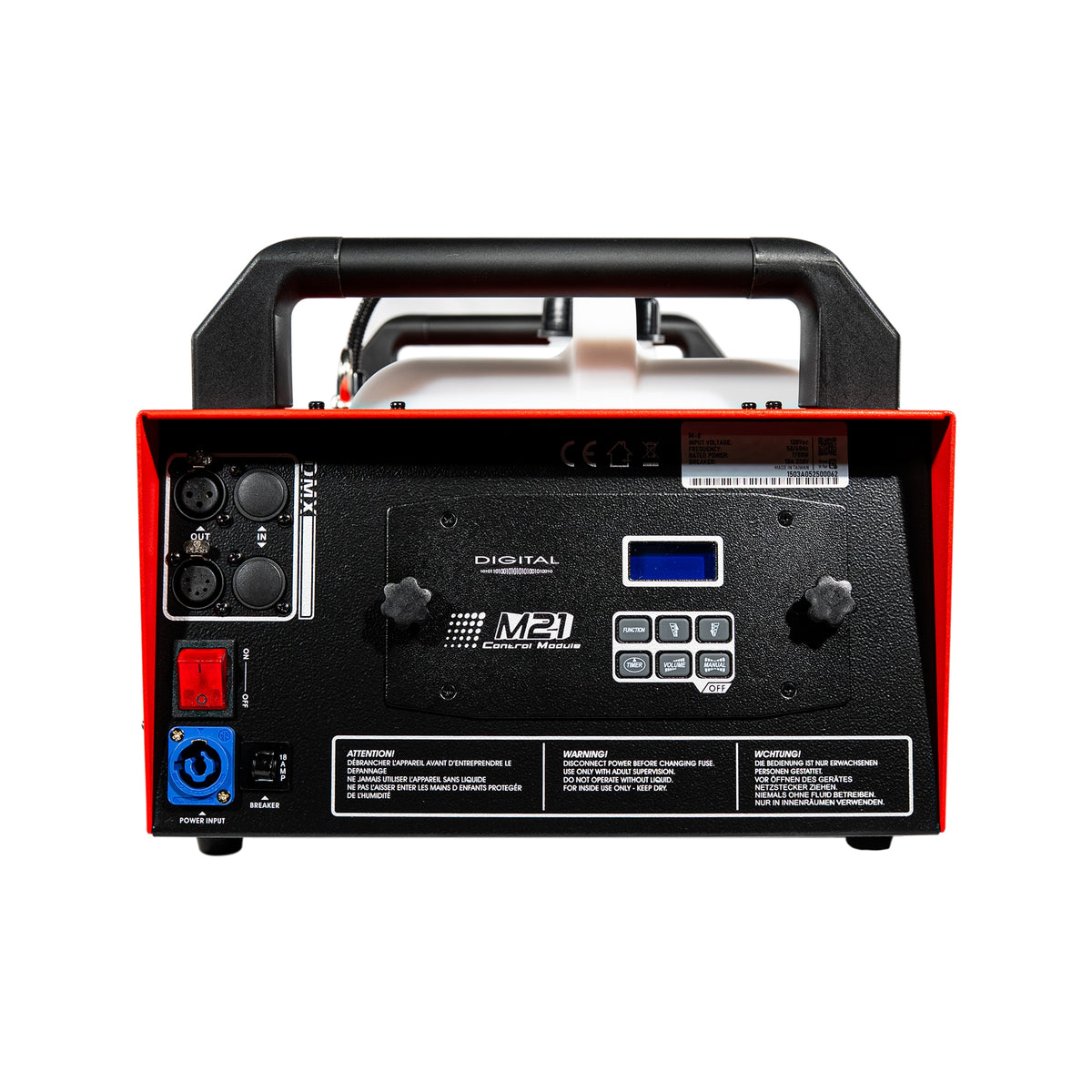 SG-M1800 - Smoke Generator M1800 - Rugged - High Capacity - 1800 Watt - 50,000 CFM