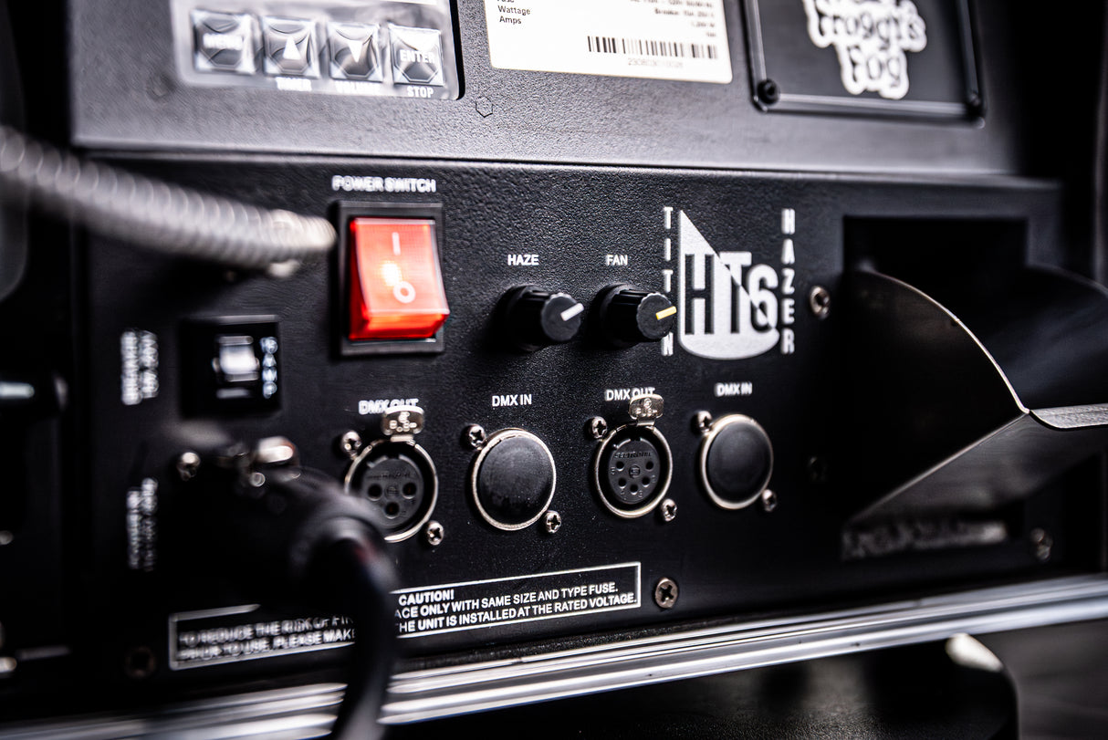 Titan HT6 - Touring Hazer - 1200 Watt Haze Machine