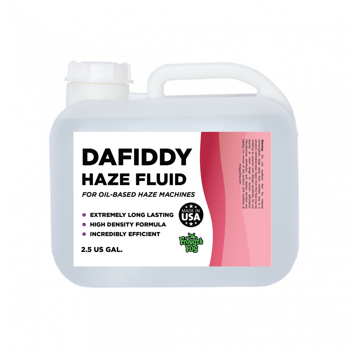DaFiddy - Oil Based Haze Juice Fluid for DF-50 Machine