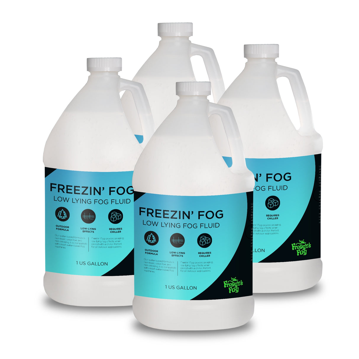 Freezin Fog - Outdoor / Graveyard Low Lying Ground Fog Machine Fluid - Fog Juice