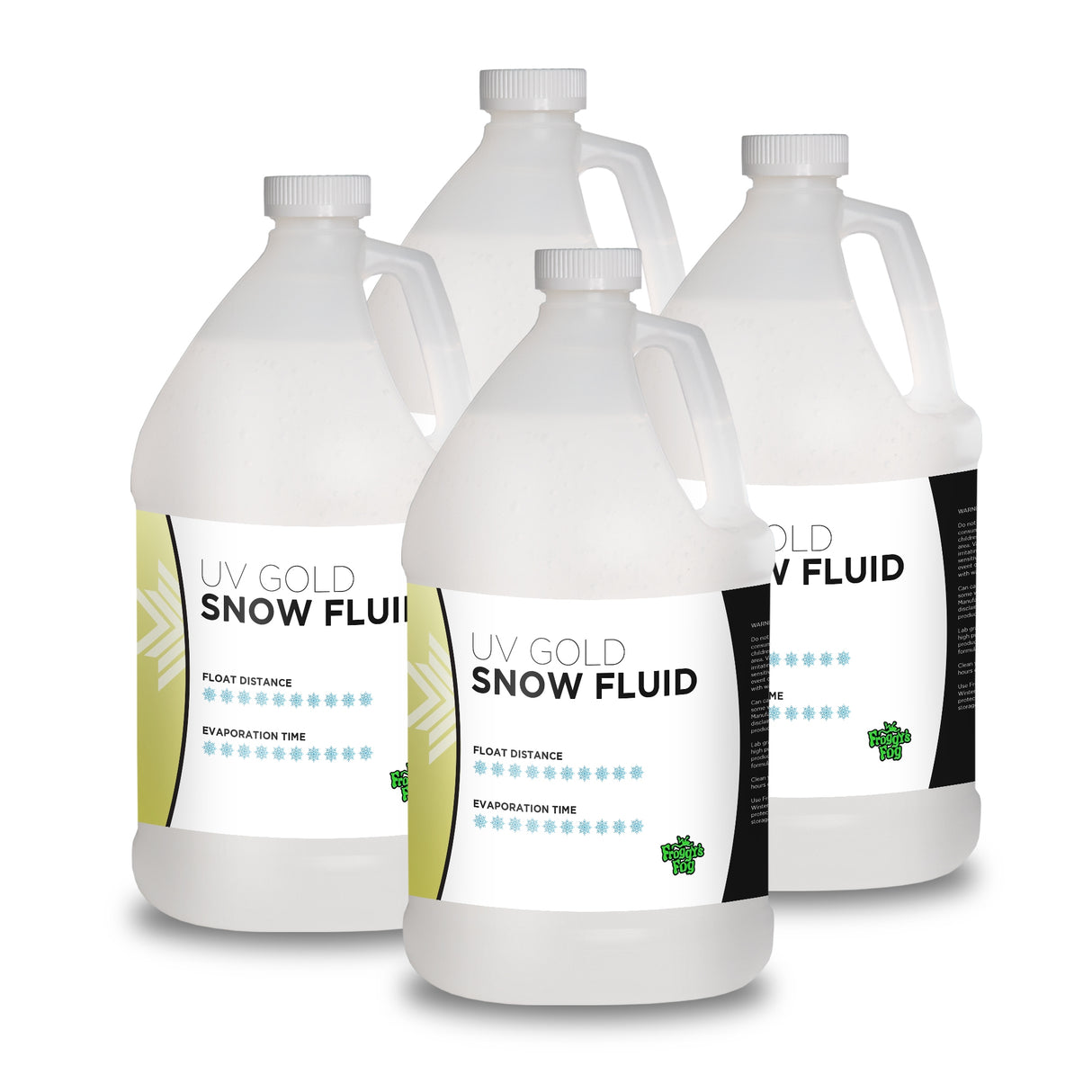 Froggy's Flakes - GOLD UV BLACKLIGHT REACTIVE Snow Juice