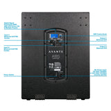 A18S - Achromic Series 18-Inch - Active Subwoofer