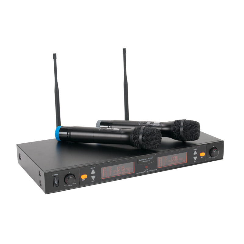American Audio WM219- ( 2-Channel UHF Wireless Microphone System )