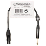 Accu-Cable ADPQXL-F - High-Quality Professional Audio Adapter Cable