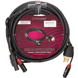 Accu-Cable AACXLR-25 Power/Audio Combo Cable