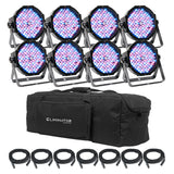 Eliminator Lighting Mega Flat Pak8 EP