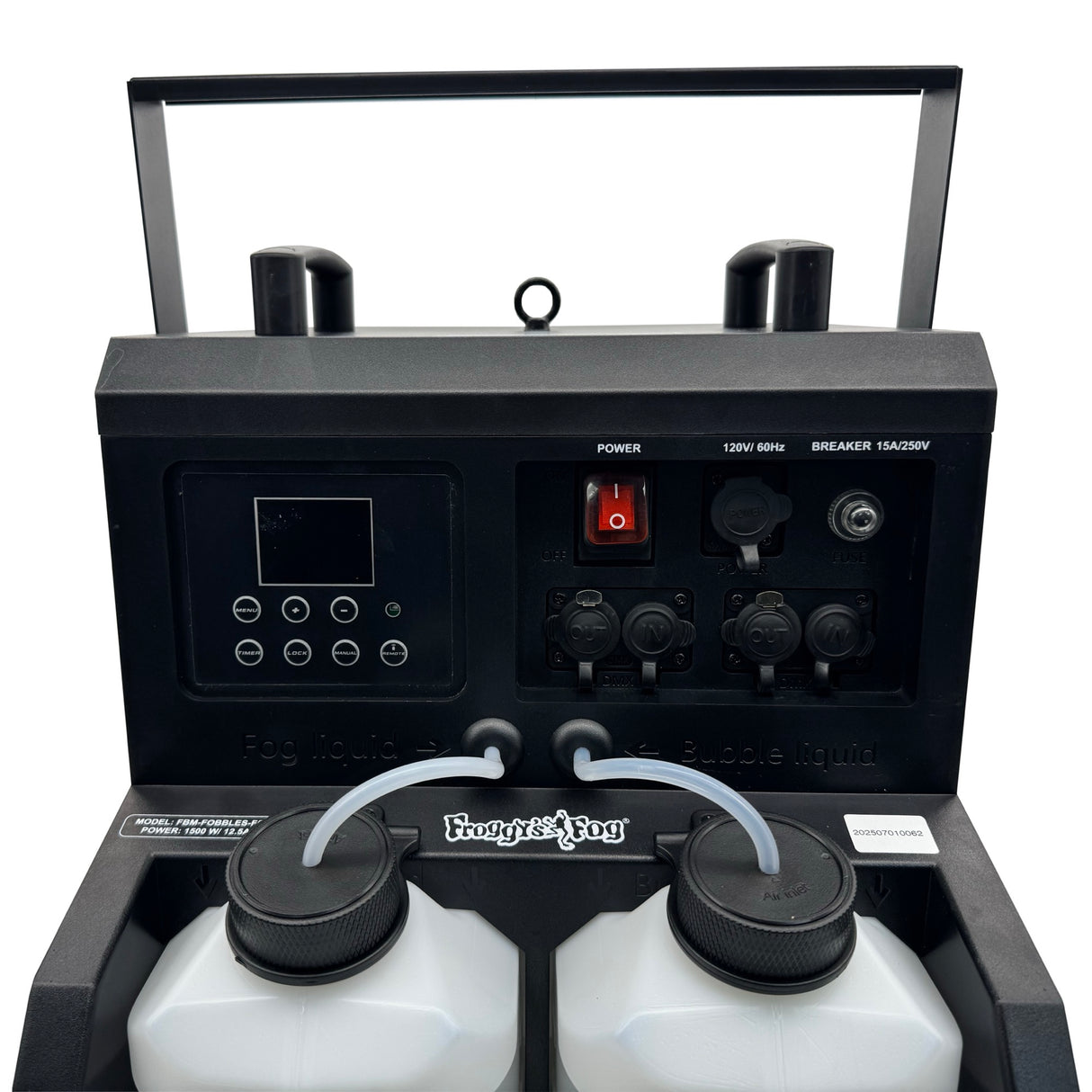 Fobbles F5 - 1100W Bubble Fogger - DMX - 4 Machines in 1 (Fog, Haze, Bubbles, Fog Bubbles)