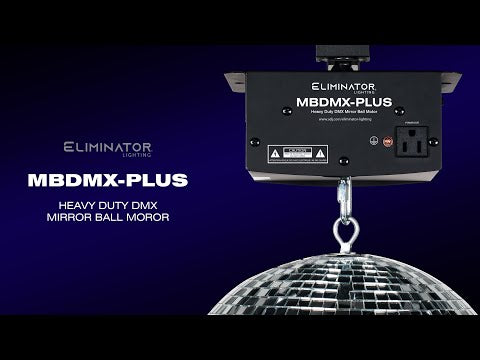 Eliminator MBDMX-PLUS - DMX Control Of Mirror Balls Up To 20"
