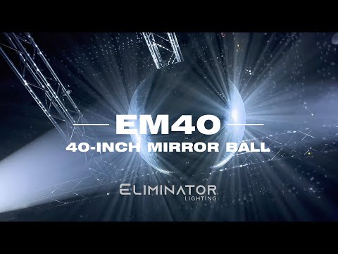 Eliminator EM40 - Mirror Ball - 40"