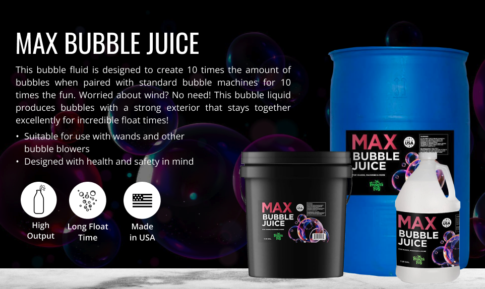 Froggy's Fog - MAX Bubble Fluid