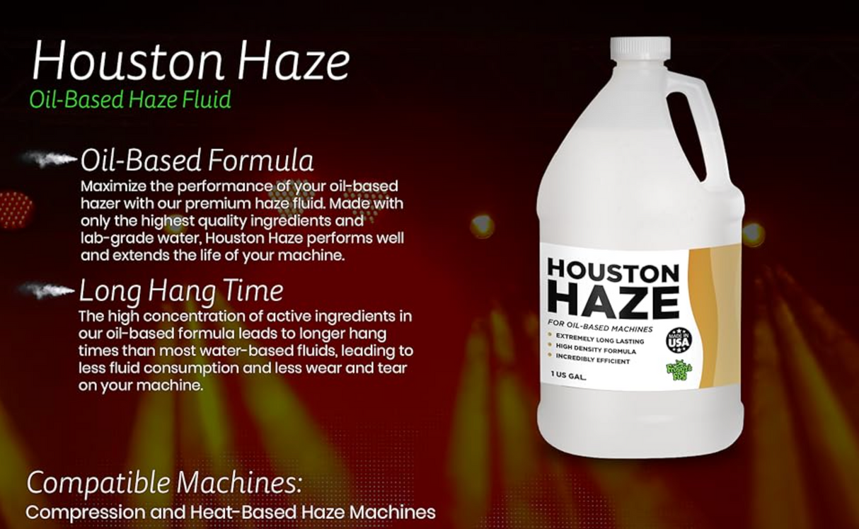 Houston Haze - Oil Based Juice Fluid for Haze Generators