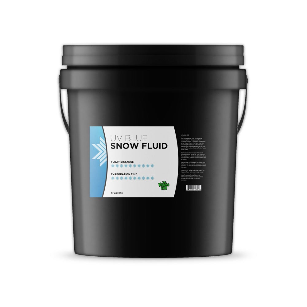 Froggy's Flakes - BLUE UV BLACKLIGHT REACTIVE Snow Juice