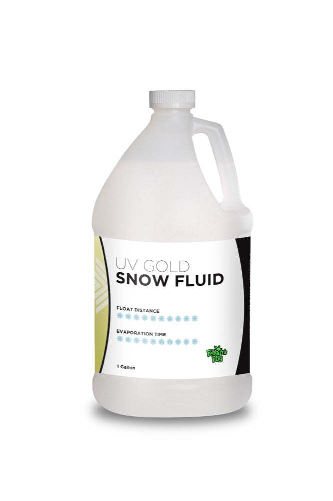 Froggy's Flakes - GOLD UV BLACKLIGHT REACTIVE Snow Juice