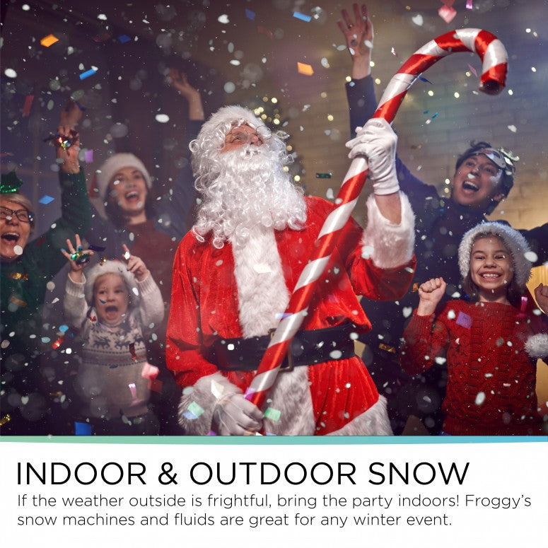 Froggy's Fog - 650 Watt Variable Snow Machine With Wireless Control