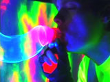 Tekno Bubbles - BLUE UV Blacklight Reactive